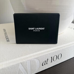 Saint Laurent Paris Shoe Packaging Booklet – Authentic Care & Label Insert